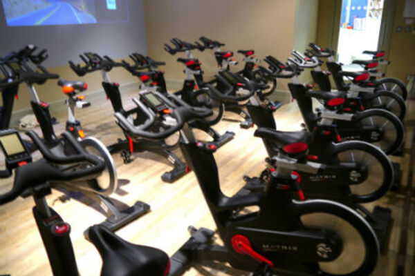 #caption-156 Matrix Spin Bike studio